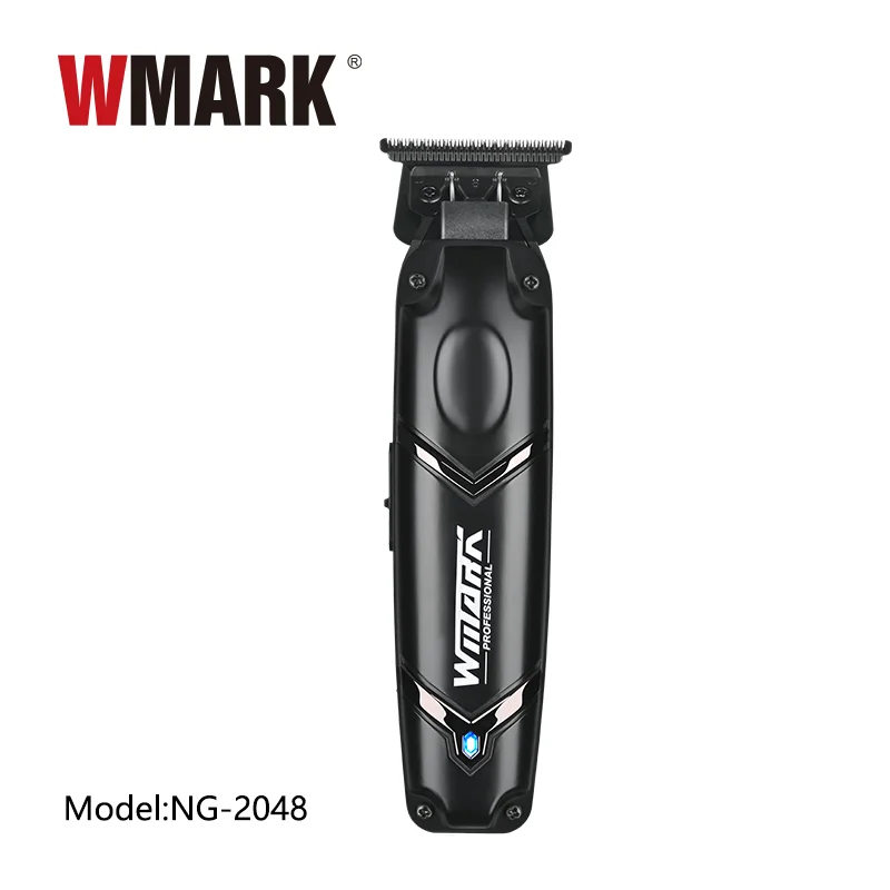 WMARK NG-2048 Wholesale Super Brushless Motor Rechargeable Zero Gapped Salon Barber Hair Clipper Electric Hair Detail Trimmer