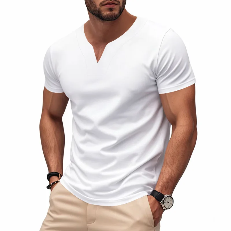 サルセーション Y15 V-Tshirt VネックTシャツ Shop Our Hot Sale Summer Men's V-Neck T-shirts