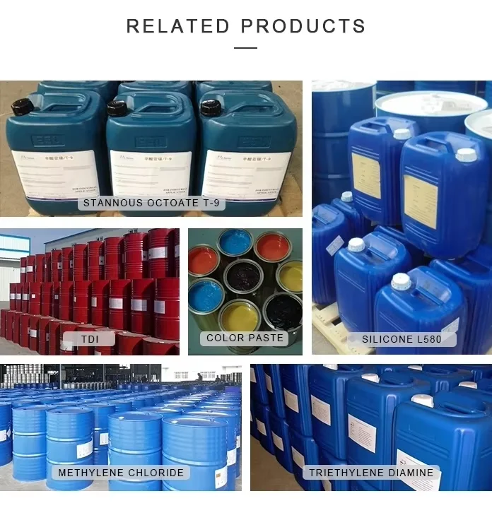 Chemicals for Making Foam Polyurethane PU Spray Foam Insulation Drums Price Espuma De Poliuretano