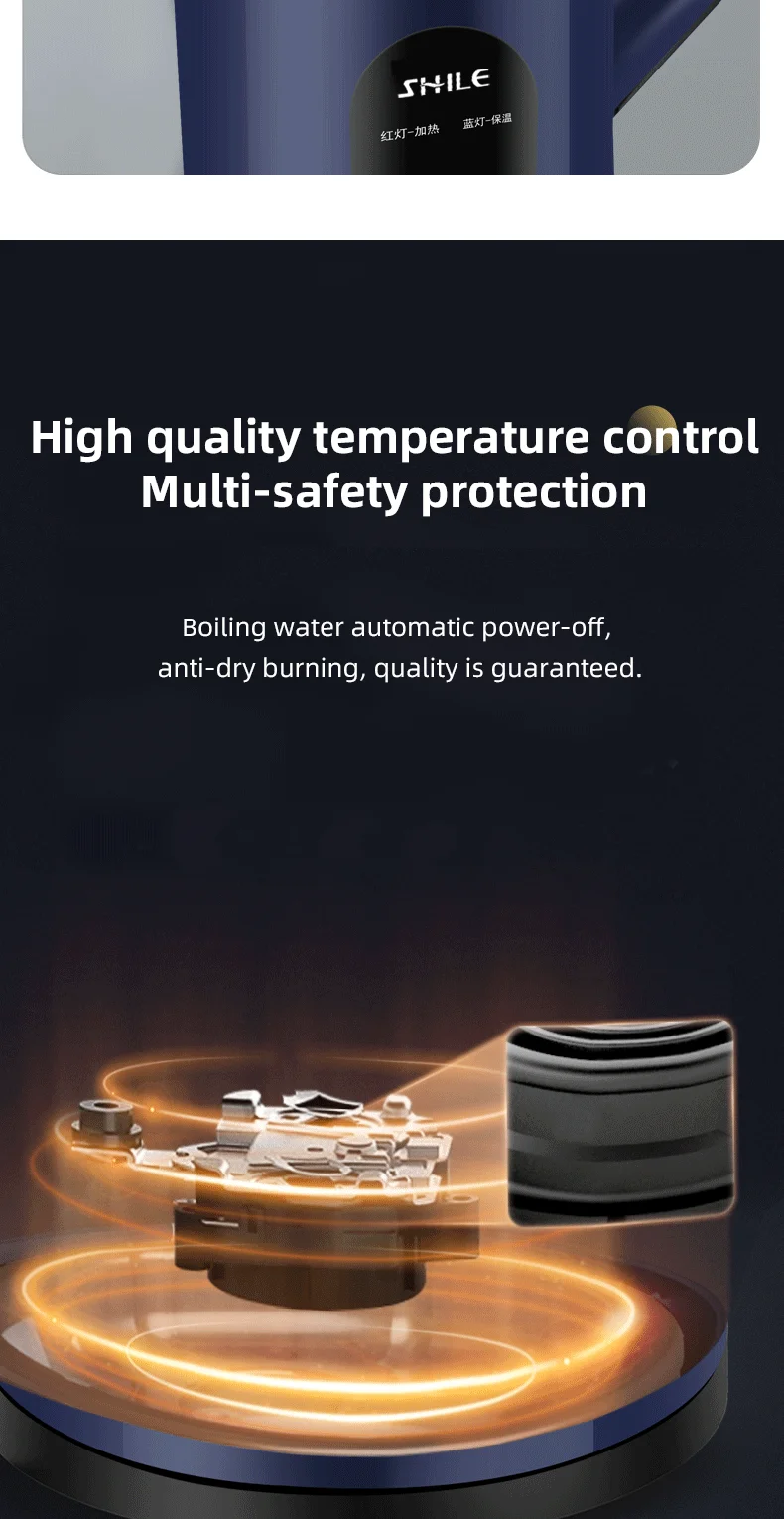 Hot Selling Best-Selling Factory Custom Electronic Kettle Automatic Power-Off Electric Kettle Home Use
