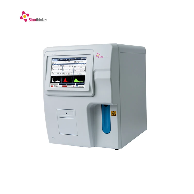 Mindray 60 Test/Hour 3 Part Differential Blood Cell Counter Intelligent CBC Test Machine Auto Hematology Analyzer