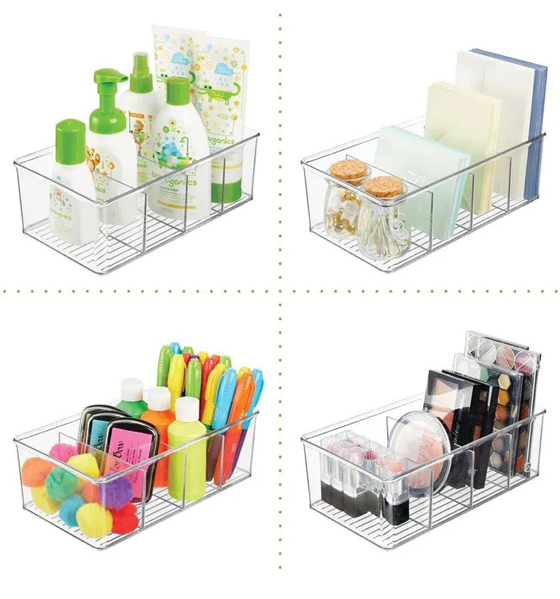 Hotsale Custom Acrylic Transparent Storage Boxes Plastic Withtea Bag