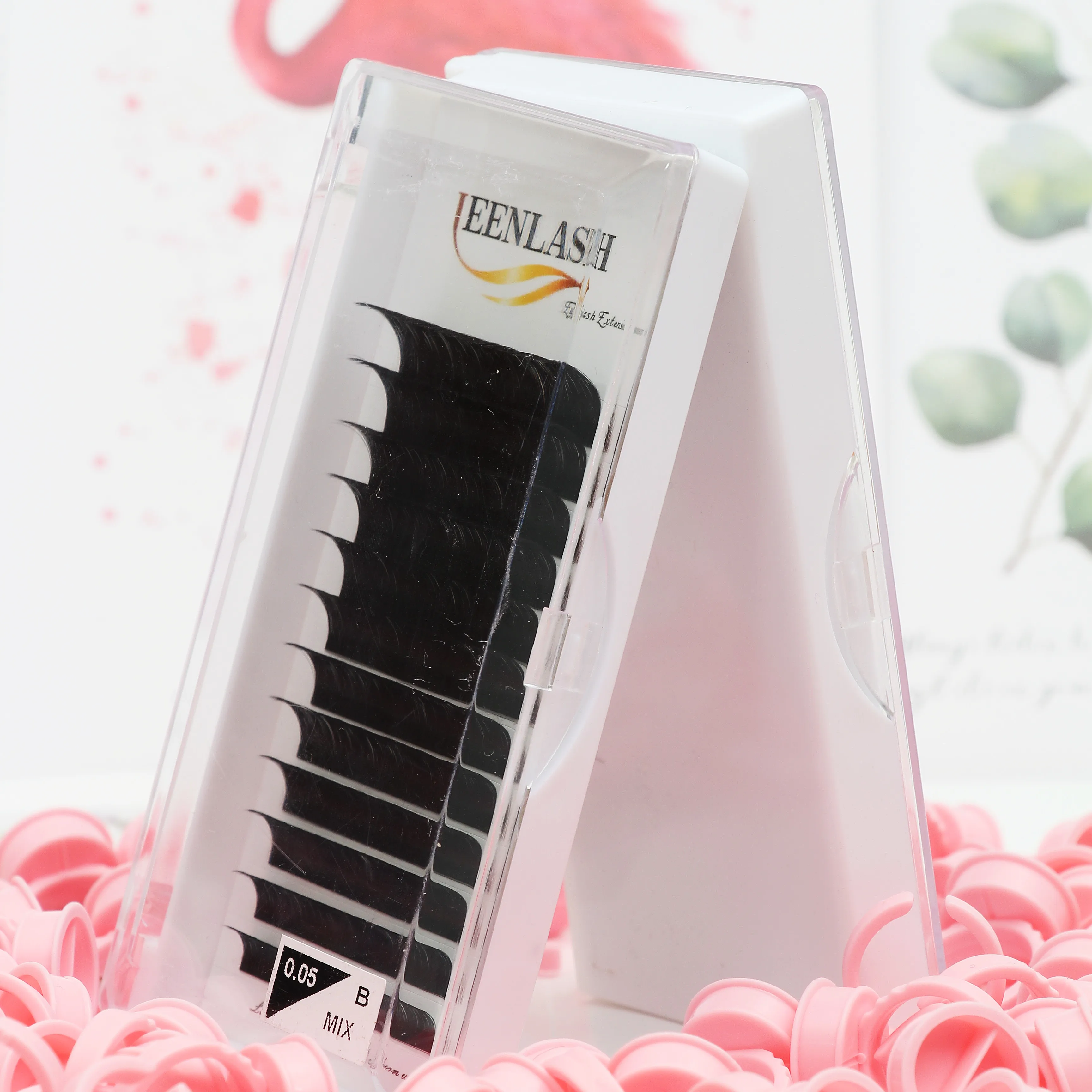Volume Eyelash Extensions Korean Pbt Lashes Trays Wholesale Private ...