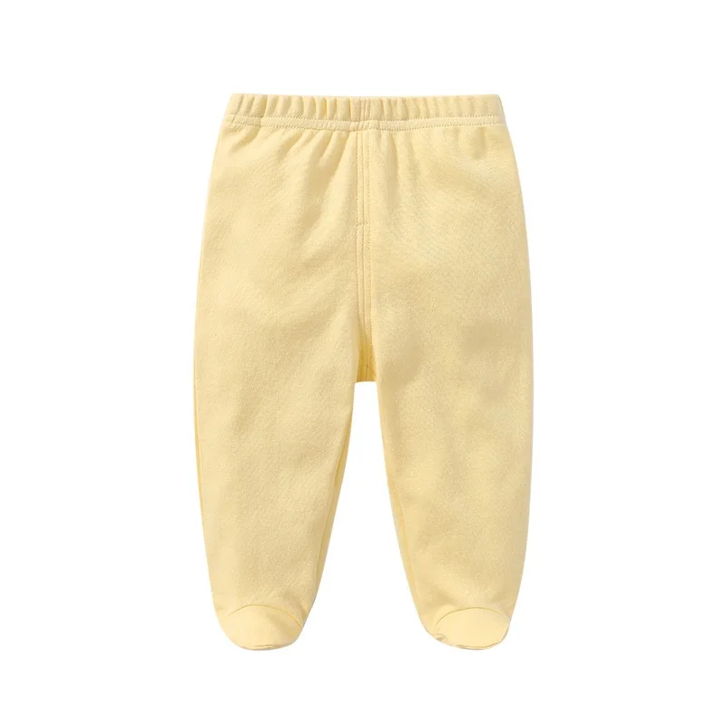 
 Оптовая продажа, осенне-зимние теплые однотонные штаны Tooline для детей от 0 до 24 месяцев, 100% хлопок  