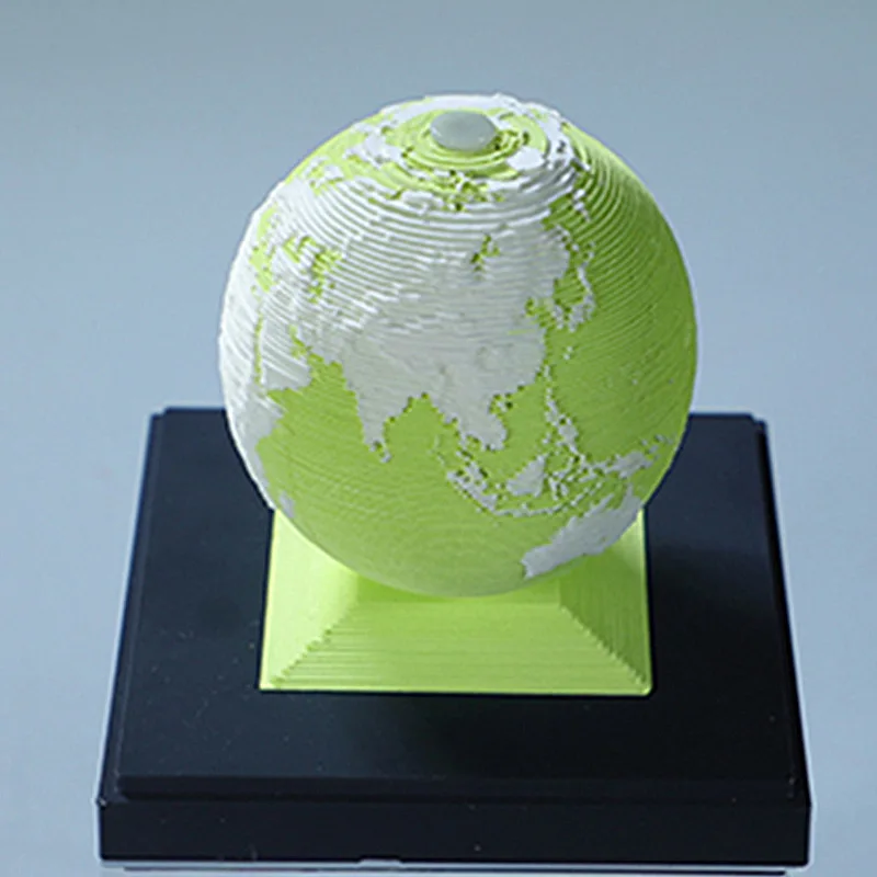 Calendrier 3D - 2024 - Planificateur 3D - Globe 3D - Terre - Monde