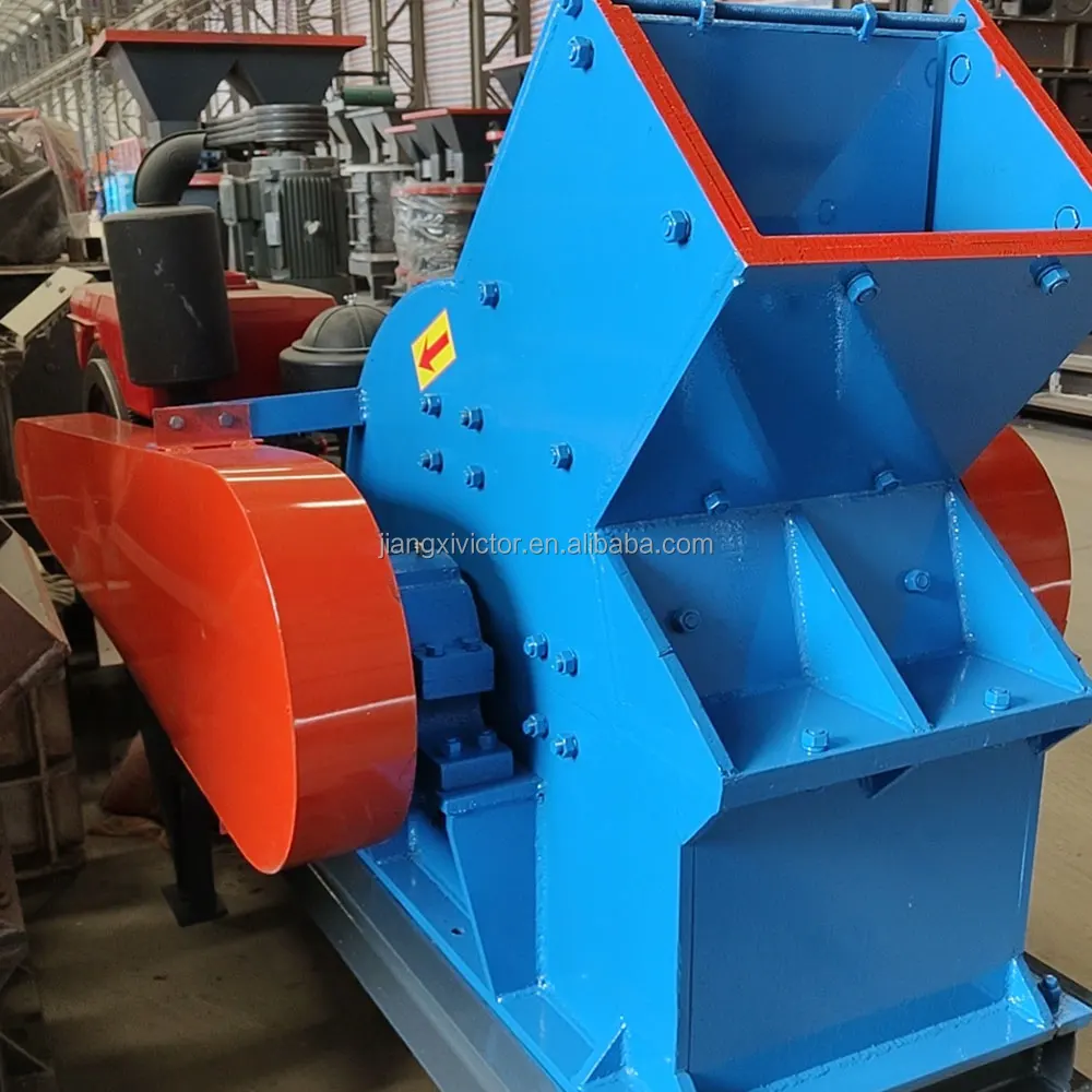 Rock Stone Crushing Hammer Mill Pc 600x400 Hammer Crusher Machine For