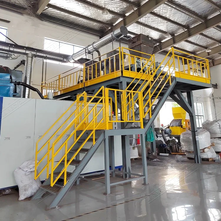 Fully Automated Waste Car Lead Acid Battery Recycling Machine Production Plant Cylindrical Lithium Ion Battery Recycling Plant