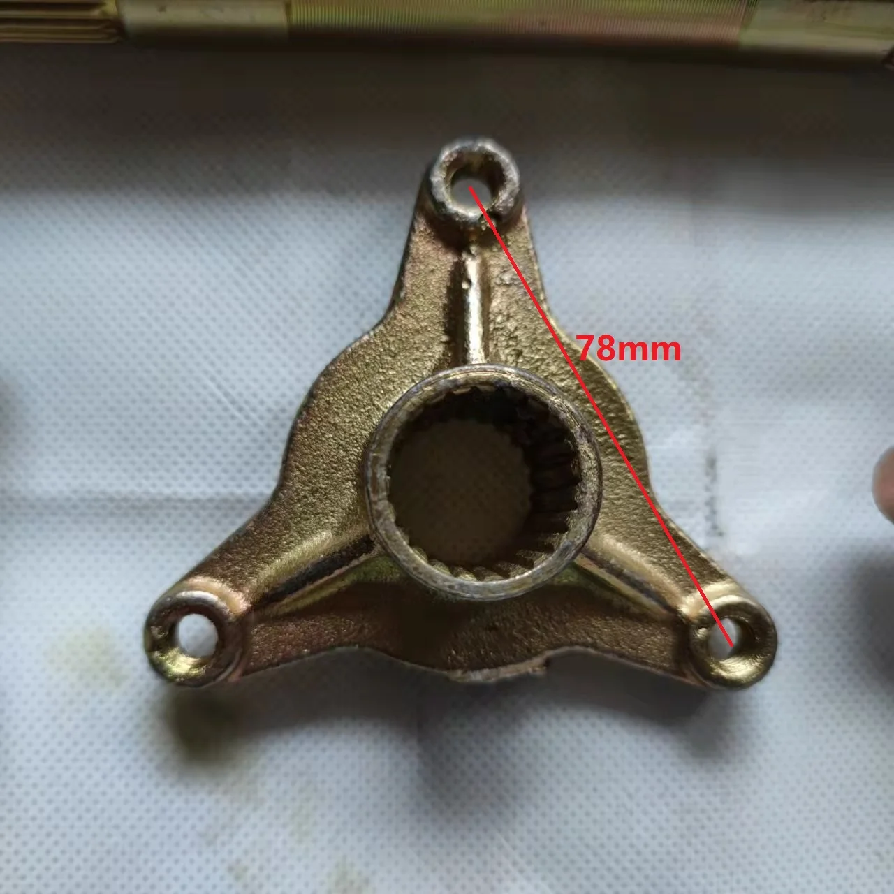 Diy Four Wheel Go Kart Karting Utv Quad Buggy 3 Holes Flanges Brake