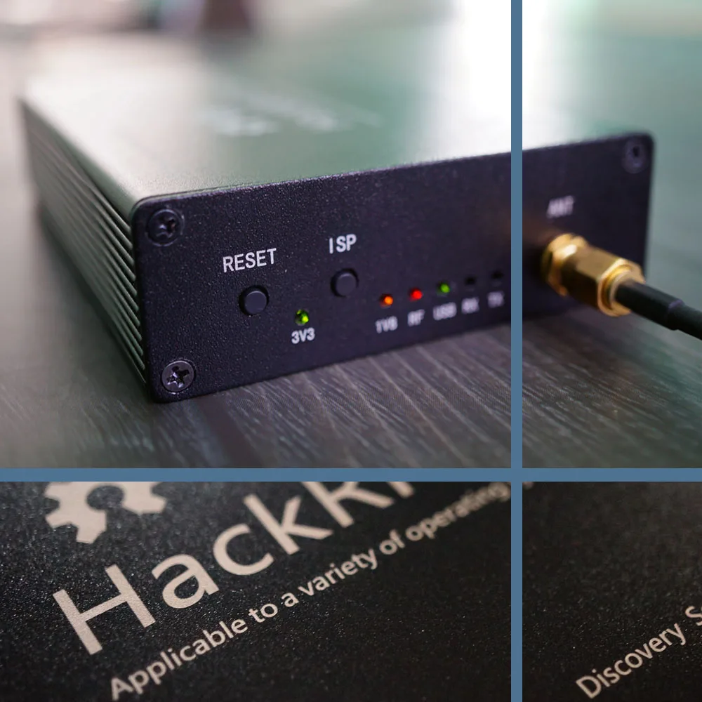 HackRF One Usb Platform Reception Signals RTL SDR Software Defined Radio 1MHz to 6GHz  Demo Board  Dongle Receiver