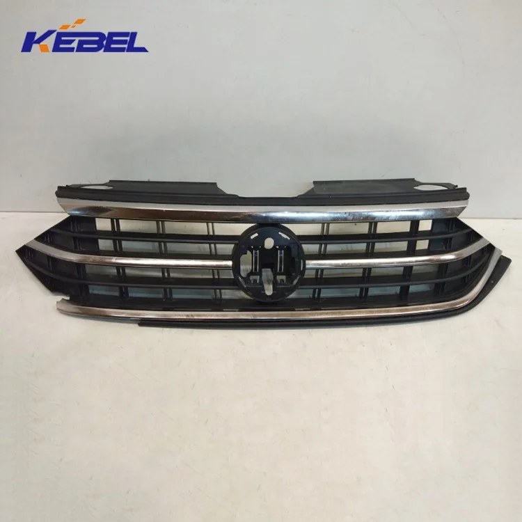 KEBEL High Quality Car Body Parts Front Bumper Grille OEM 6N5853651ARYP Car Grills for Volkswagen Polo 2021 2022