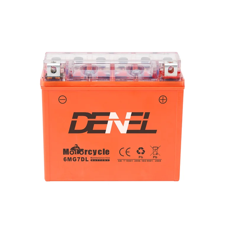 DENEL Китай Оптовая Низкая цена mf superior 6MG7DL батарея для мотоцикла