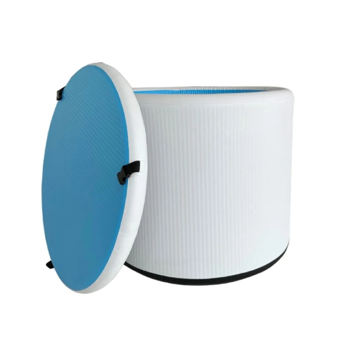 High Quality Sauna With Premium Ice Bath Chiller Drop Stitch Pvc Inflatable Cold Plunge