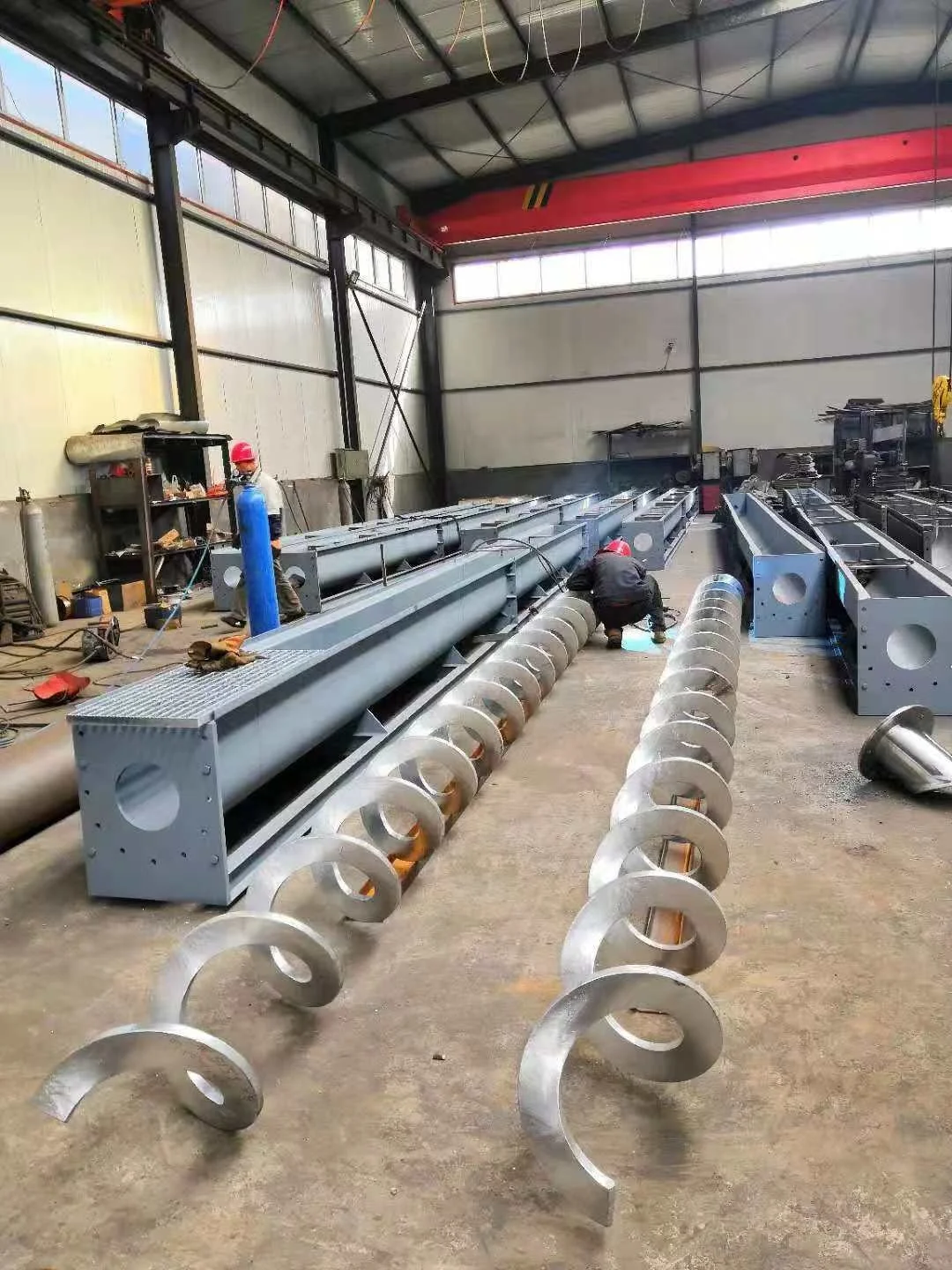 Best Price Continuous Helicoid Auger Conveyor  Screw  Flight
