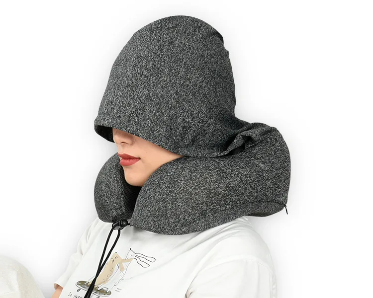 Travel Pillow with Hoodie Image 6
