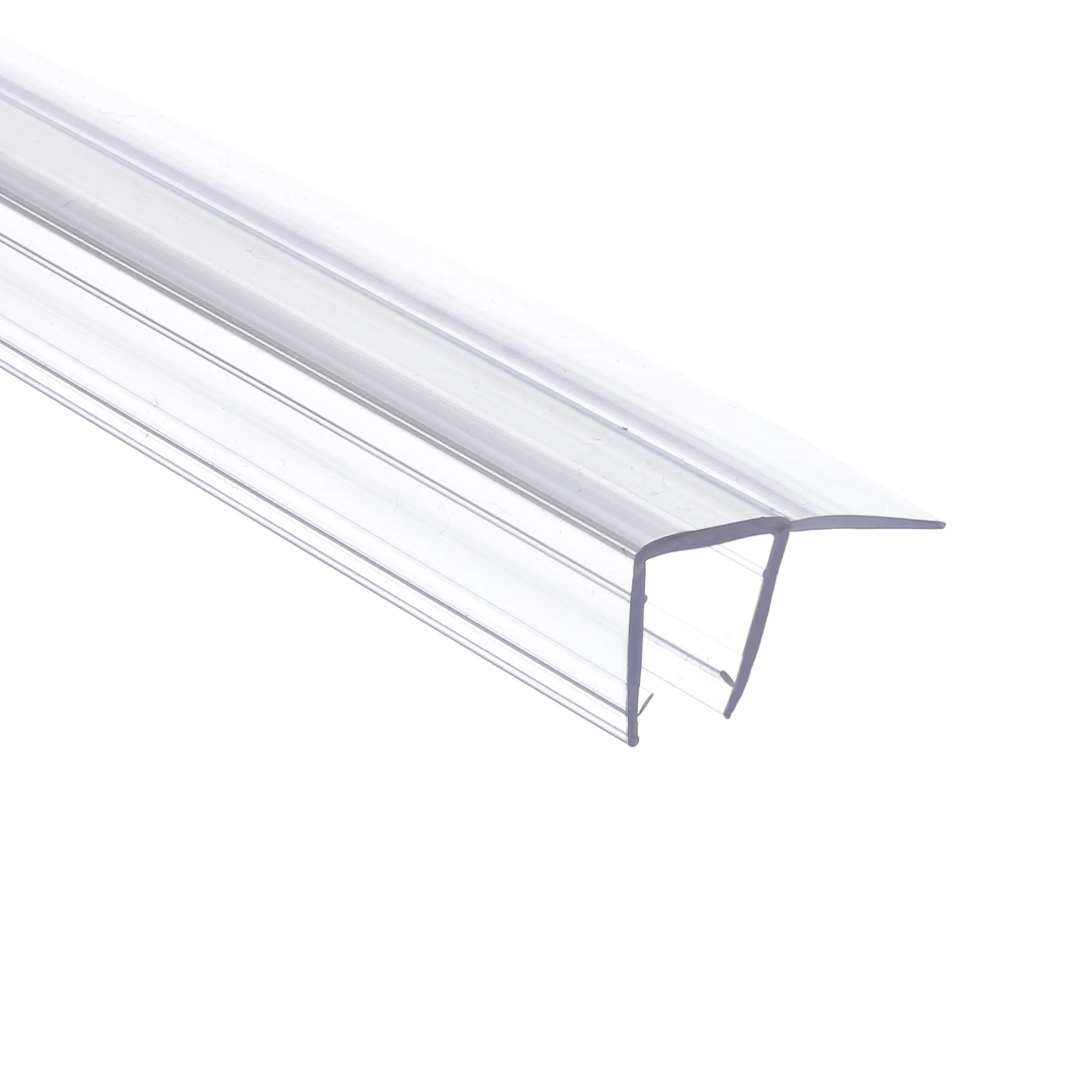 Glass Door  Side Waterproof Soundproof Transparent Plastic Shower Screen Rubber Seal Strip