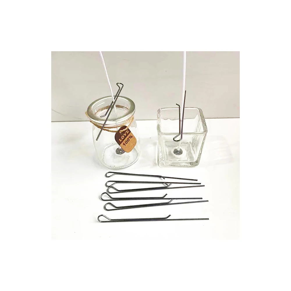 New Arrival 11cm Iron Candle Wick Clips Centering Device Candle Holders