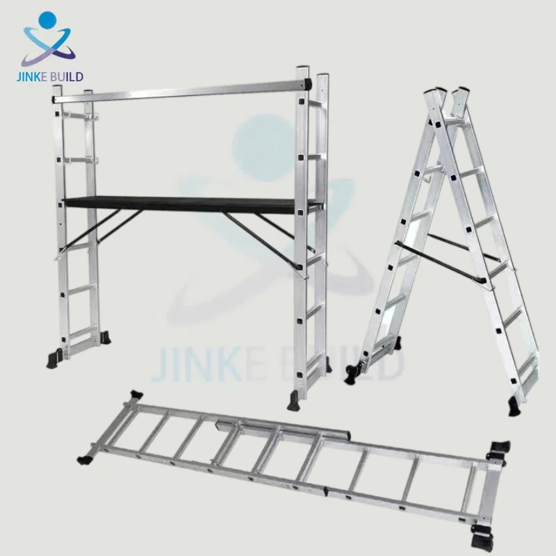Construction Building Frame Scaffolding System Powder Coated Steel Ladder Mobile Frame Scaffold