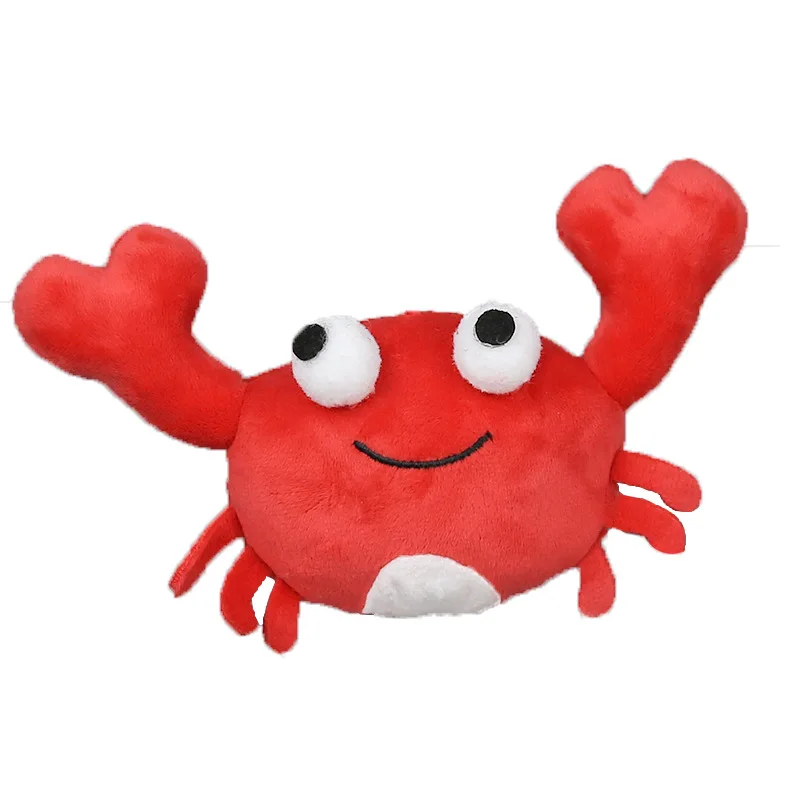 pop isto brinquedo vermelho caranguejo popular antiestresse sensorial jogos  para crianças. em fundo Beira Mar fez