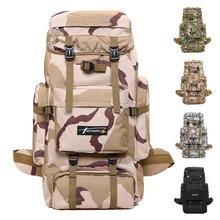 ZHUIYU 2024 Factory on sales 70L tactical outdoor bag camouflage backpack men's super large capacity travel rucksack