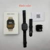 Black mesh steel + silicone