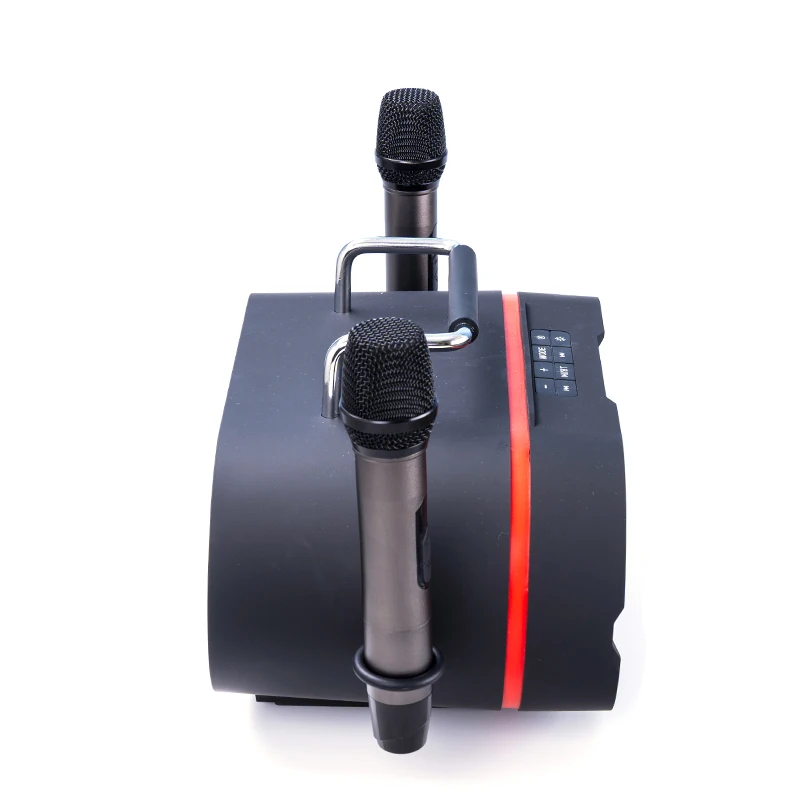 RHM RM-K666 Plus 2.1CH Karaoke System with 2 Wireless Microphones