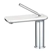 Chrome + White Stone Slab