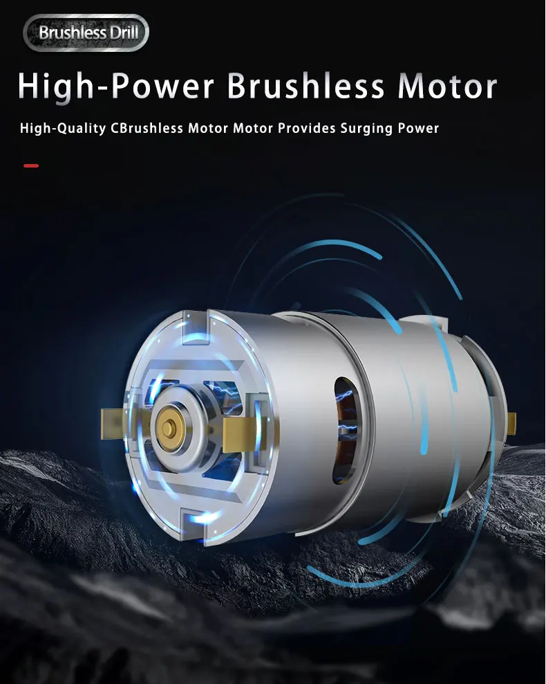 JINDU  rechargeable hand  small pistol  lithium electric l multi-function household electric screwdriver brushless electric dril