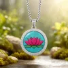 Fiore di loto - Colore argento