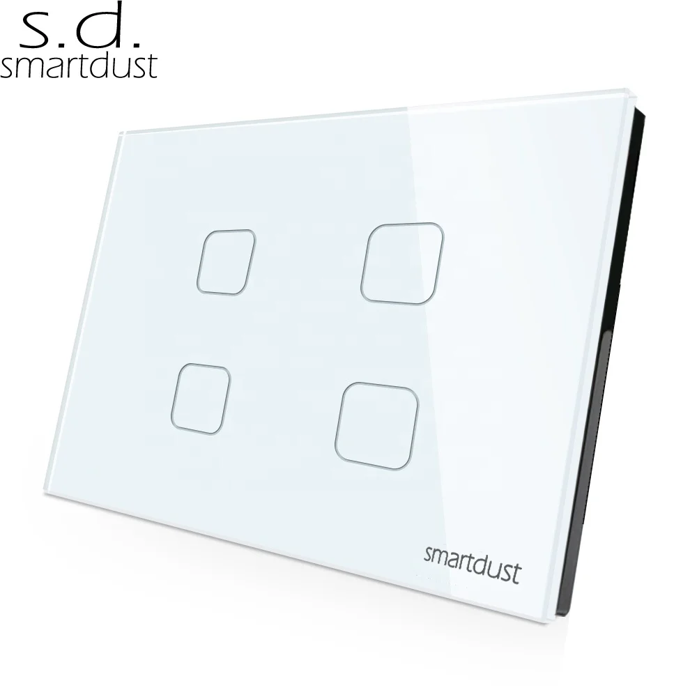 Smartdust Smart Home Automation System Wifi Remote Control Switch No Neutral Line Light Switch