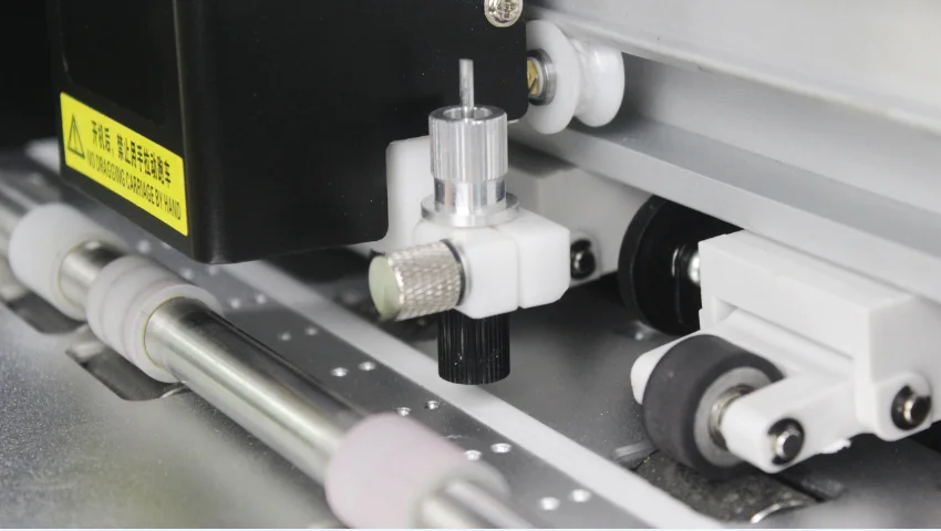 MYCUT Fastest FS350 Servo Motor Auto Sheet Label Sticker Cutting Machine