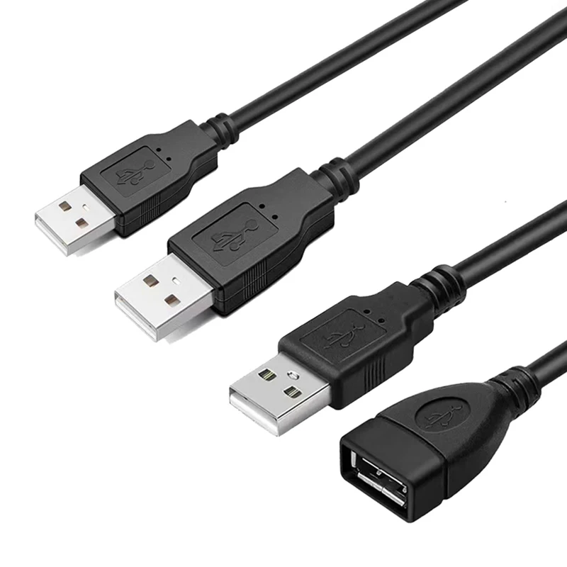 1m 2m 3m 5m 10m Usb 2.0 Type A Male To Male Usb Extension Cable Female ...