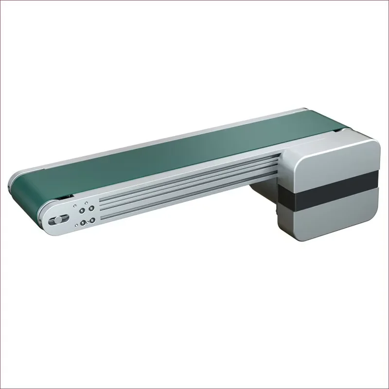 Custom-Made Automated Machinery 3D Model Design Professional Small Conveyor Belt Flat Belt for Heat Sink Application