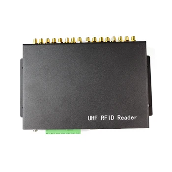 16 Channel Ports Long Range Fixed Reader Uhf Rfid Iso18000-6c/b ...