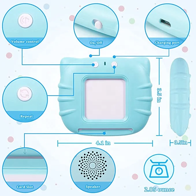 Детский инструмент для раннего обучения, машина для фонариков, когнитивные карты для малышей