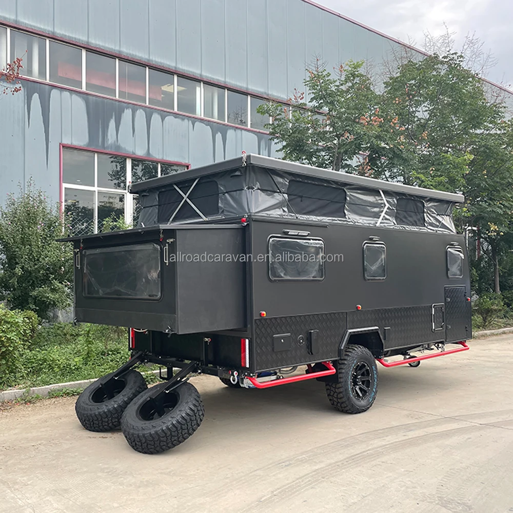 4x4 Australian Standard Off Road Pop Top Camper Trailer Rear Expand ...