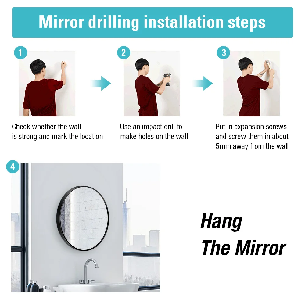 0049 Round wall mirror (4)