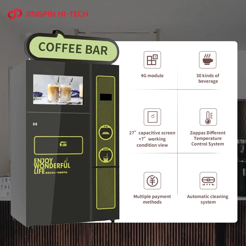 Jingpin Intelligent Vending Machine Commercial Beverage Machine 24