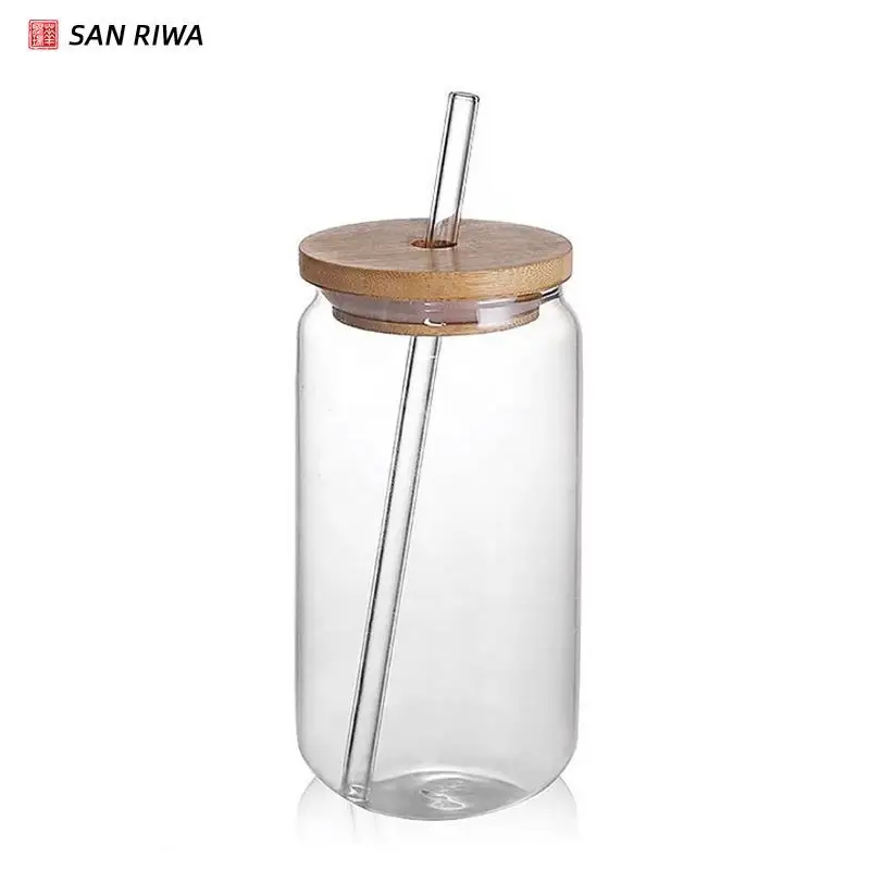 Glass Mason Jar Cup 24 oz – Mindful Supply