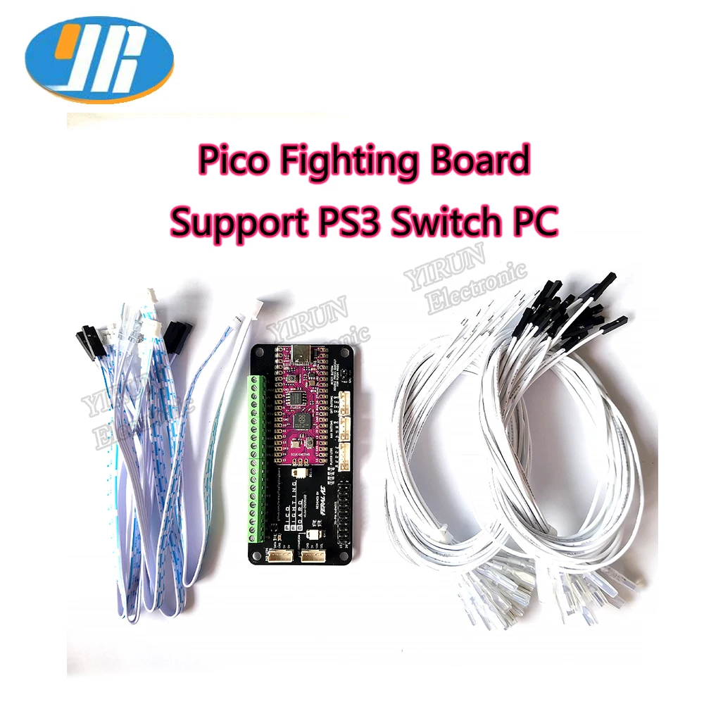 ジャンク　picofightingboard　まとめ売り　11個 低遅延】Raspberry pie Pico Fighting Board（GP2040）内蔵