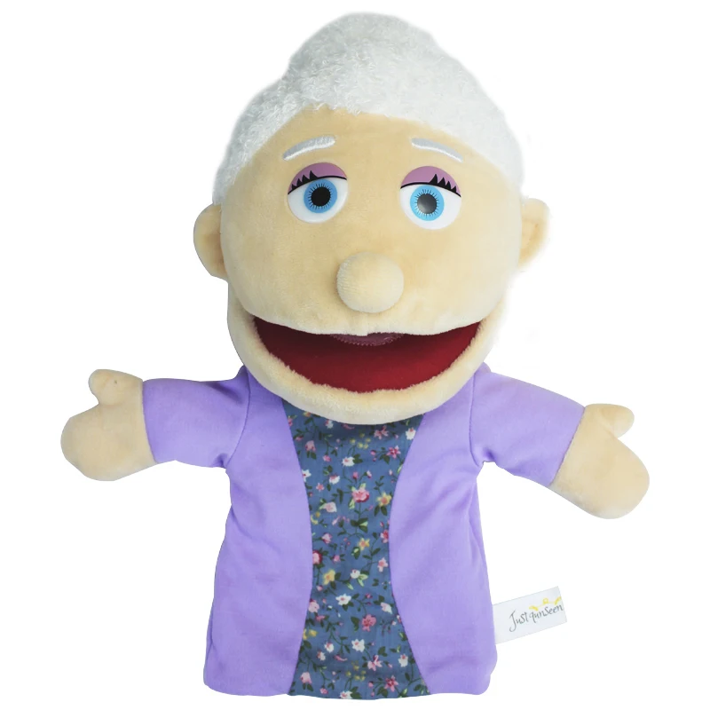 Marionette A Mano Peluche Per Bambini - Set Famiglia Realistico - Giochi Educativi E Creativi - Foto 2