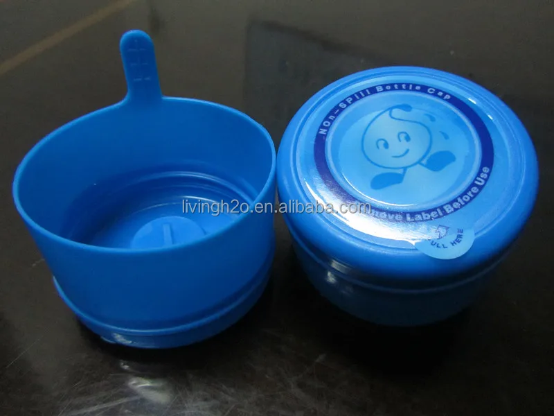 20 Litre Water Bottle Caps Plastic Smart Lids Non-Spill Accept PE