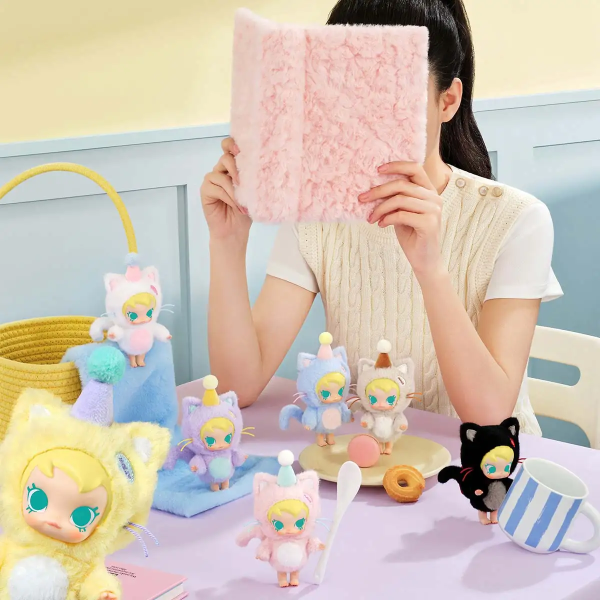 ✨POPMART baby molly Pocket Friends 5点 Baby Molly Pocket Friends Series-Vinyl Plush Pendant Blind