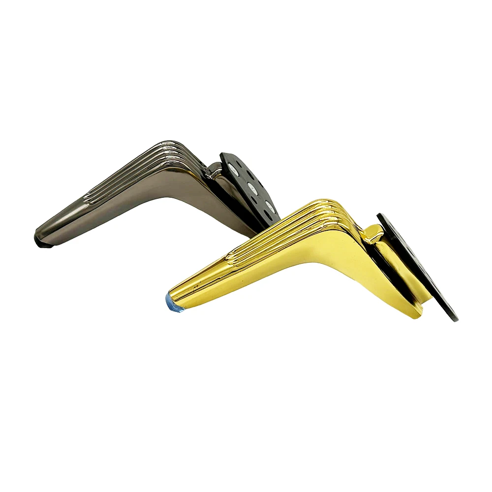 Оптовая продажа с завода Pinlong, хромированные железные ножки для кровати, кушетки, ножки для телевизора, кабинета, ножки для дивана