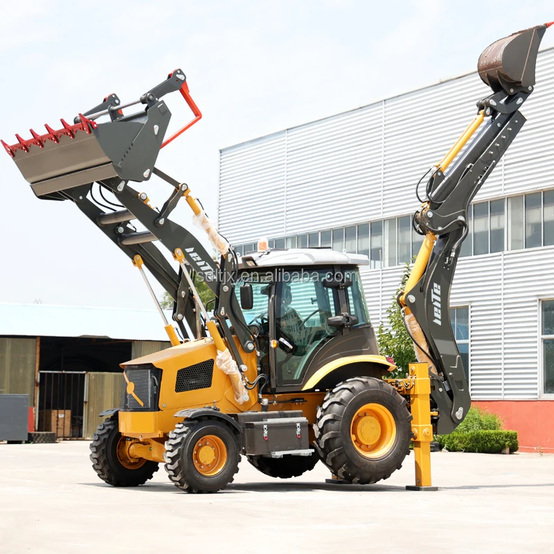 HOT Multi-purpose 4 Wheel Drive New Backhoe and Loader 3 Tton 5 Ton New Backhoe Loader Price for Sale Backhoe Loader All-Terrain