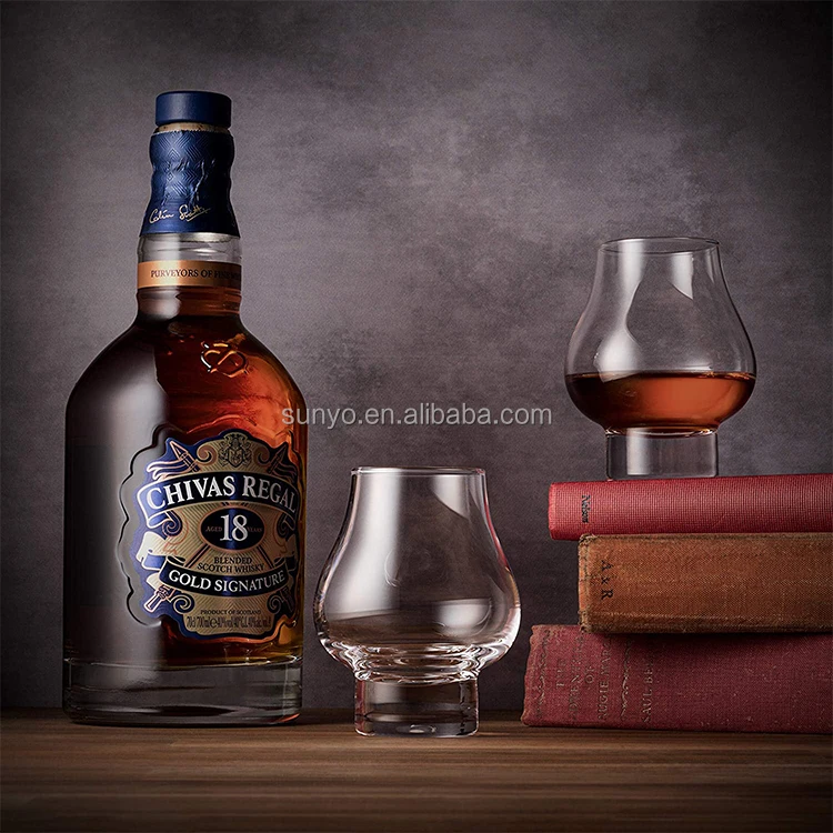 Crafted Crystal Personalized Cognac Tasting Luxury Custom Logo Whiskey