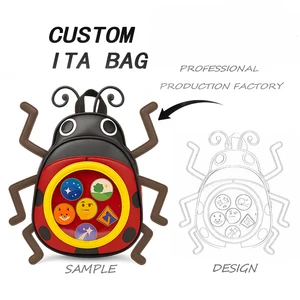 Custom Design Cute Ladies Mini Fashion Insect Shape Girls Shoulder Ita Bags Pu Women Crossbody Bag
