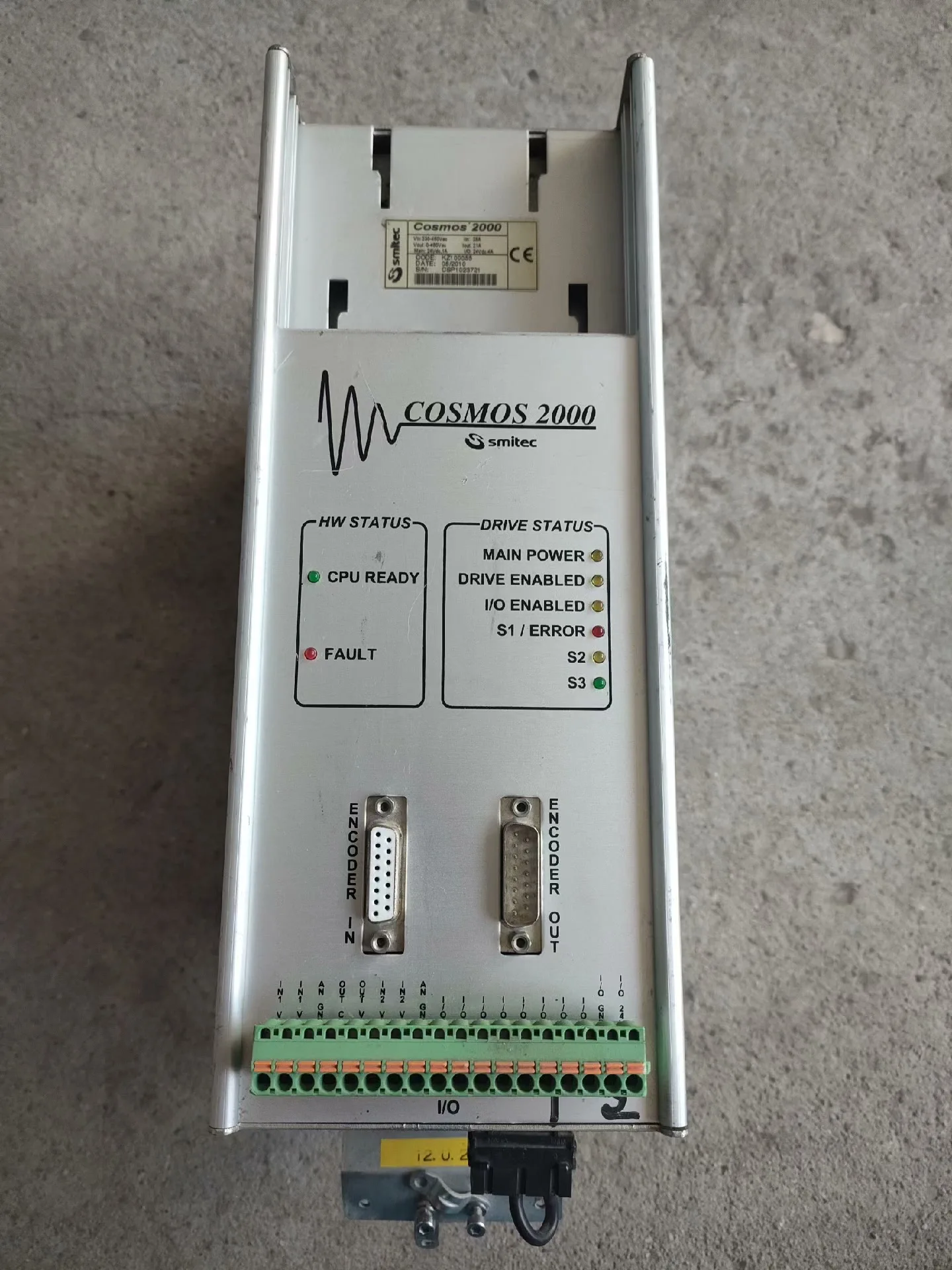 Smitec MARTS-100 KZ010127 MSS052A04011304BBB0 COSMOS 2000 KZ100055 Servo Controller Servo Drive