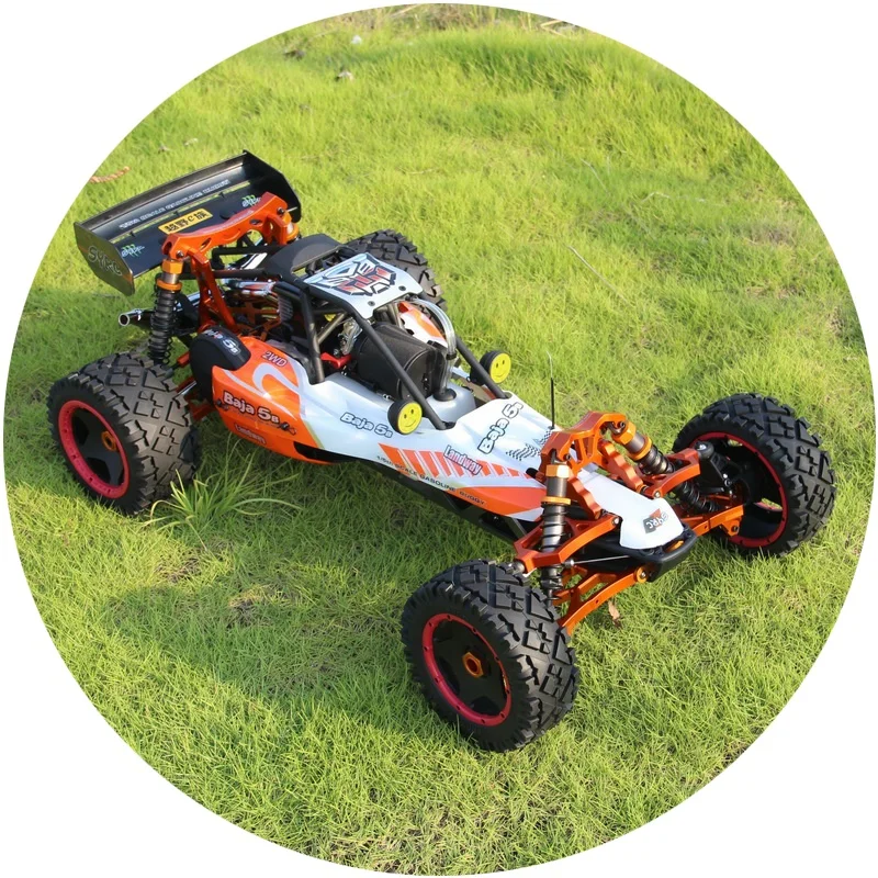35cc High Speed RC Car with FY Petrol Engine Upgrade 5b Baja 2 Stroke RC Cars Laser Logo