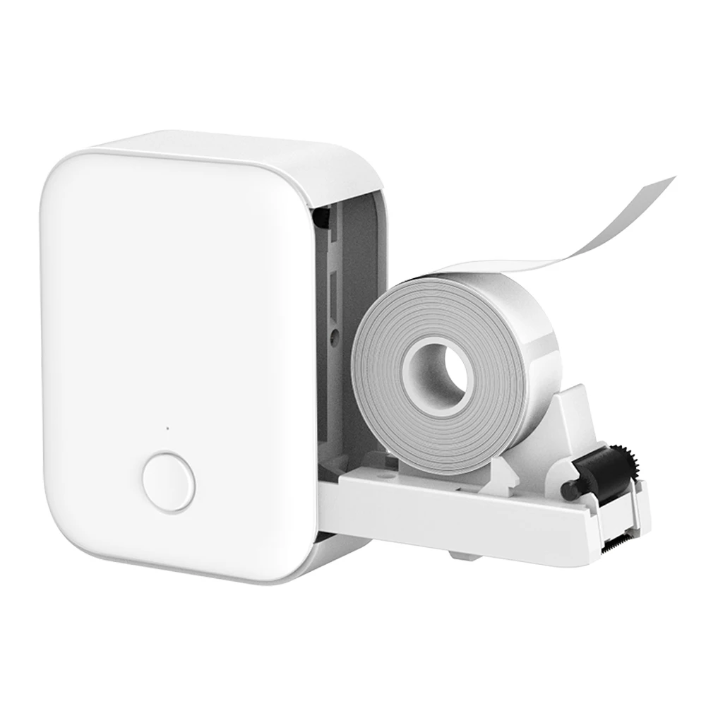 VSON NEW Pocket Wireless Label Printer Barcode Printer Palm Sized Mini Portable Thermal Label Printer Thermal Printing