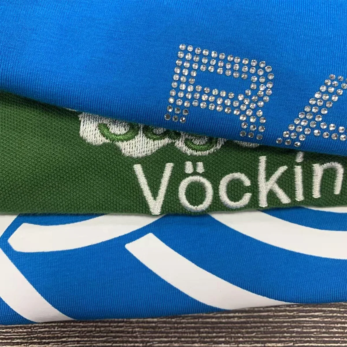 Garment Factory Man Clothing Wholesale High Quality Blank Regular Fit Crewneck Top Screen Printing Blue Tshirt for Men